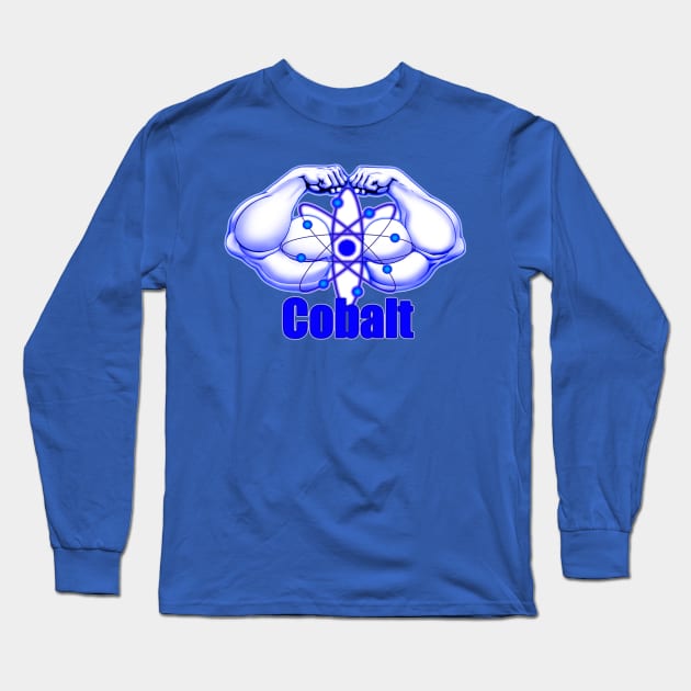 Colbalt Long Sleeve T-Shirt by Buddachewie